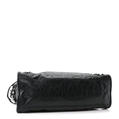 Balenciaga Agneau Classic Silver Hardware City Black 4 of 10