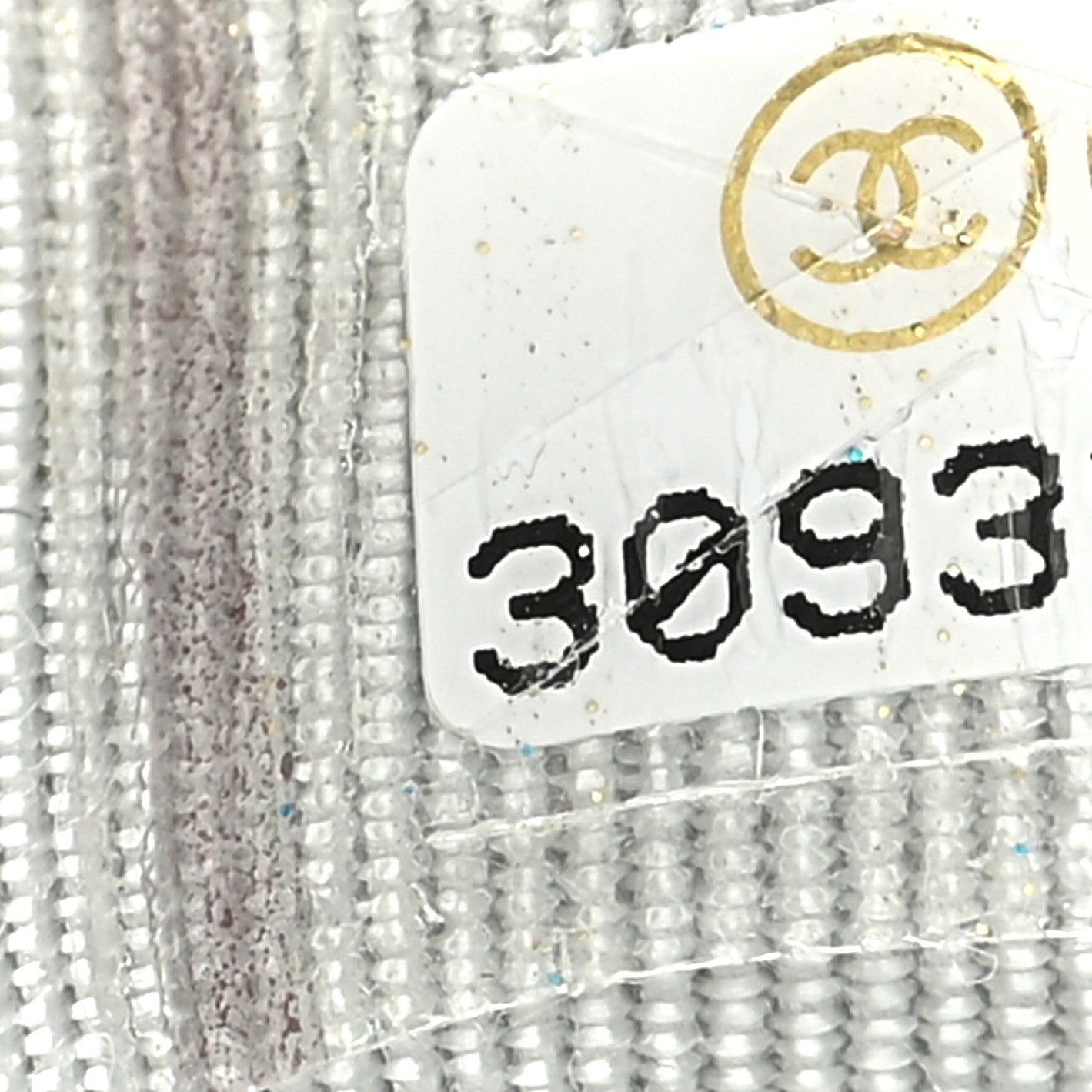 Chanel Metallic Lambskin Quilted Glasses Case With Chain Silver 8 of 11