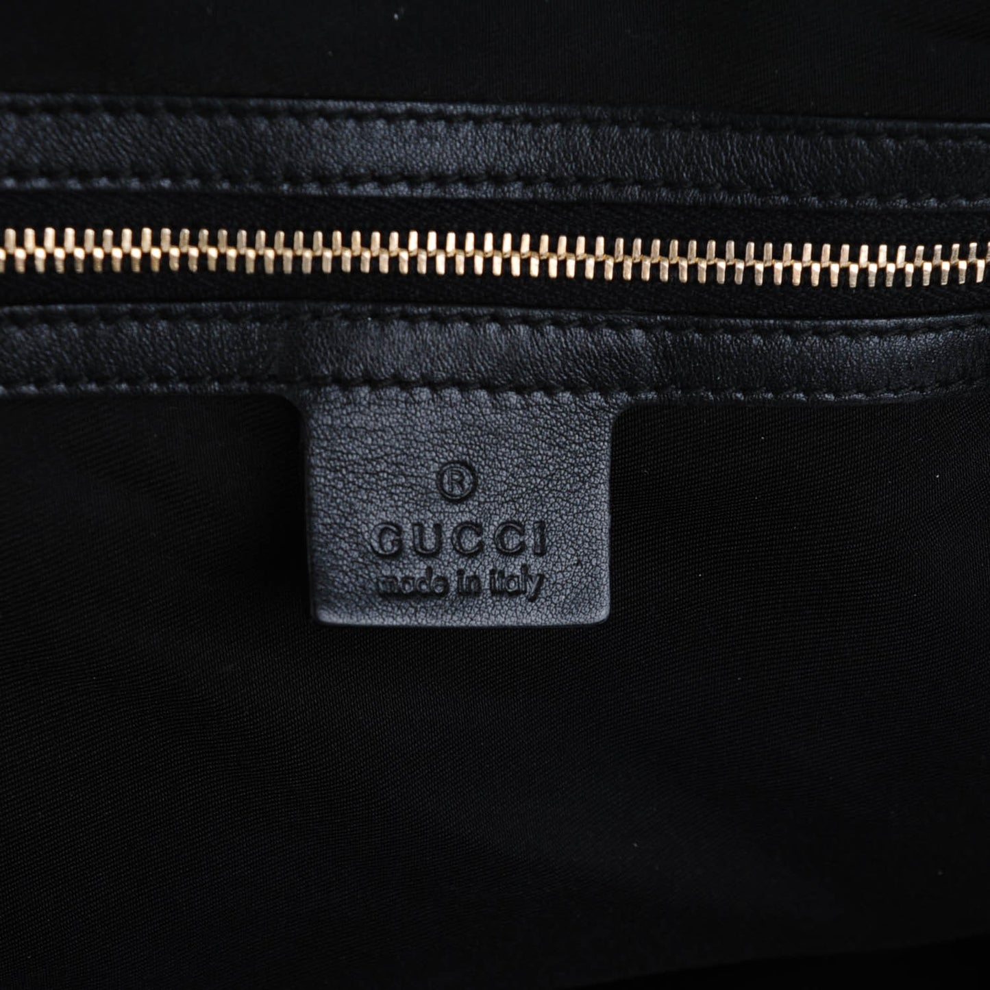 Guccissima Medium Pelham Shoulder Bag Black