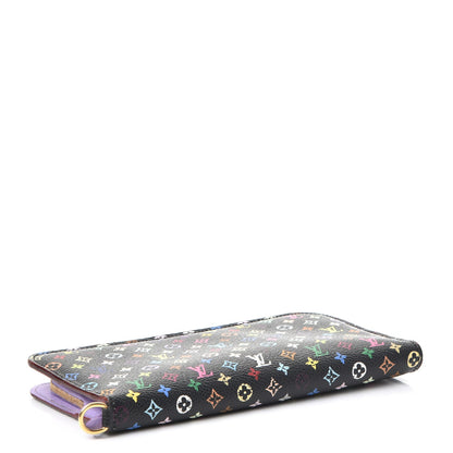 Louis Vuitton Monogram Multicolor Insolite Wallet Black Violet 4 of 10