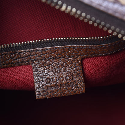 Gucci Fabric Pied De Poule Medium Seventies Web Boston Brown 6 of 15