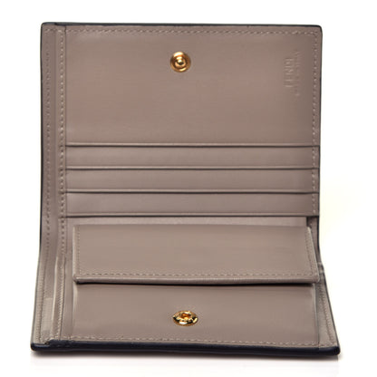 Fendi Vitello Cruise F is Fendi Compact Bi-Fold Wallet Tortora 5 of 7