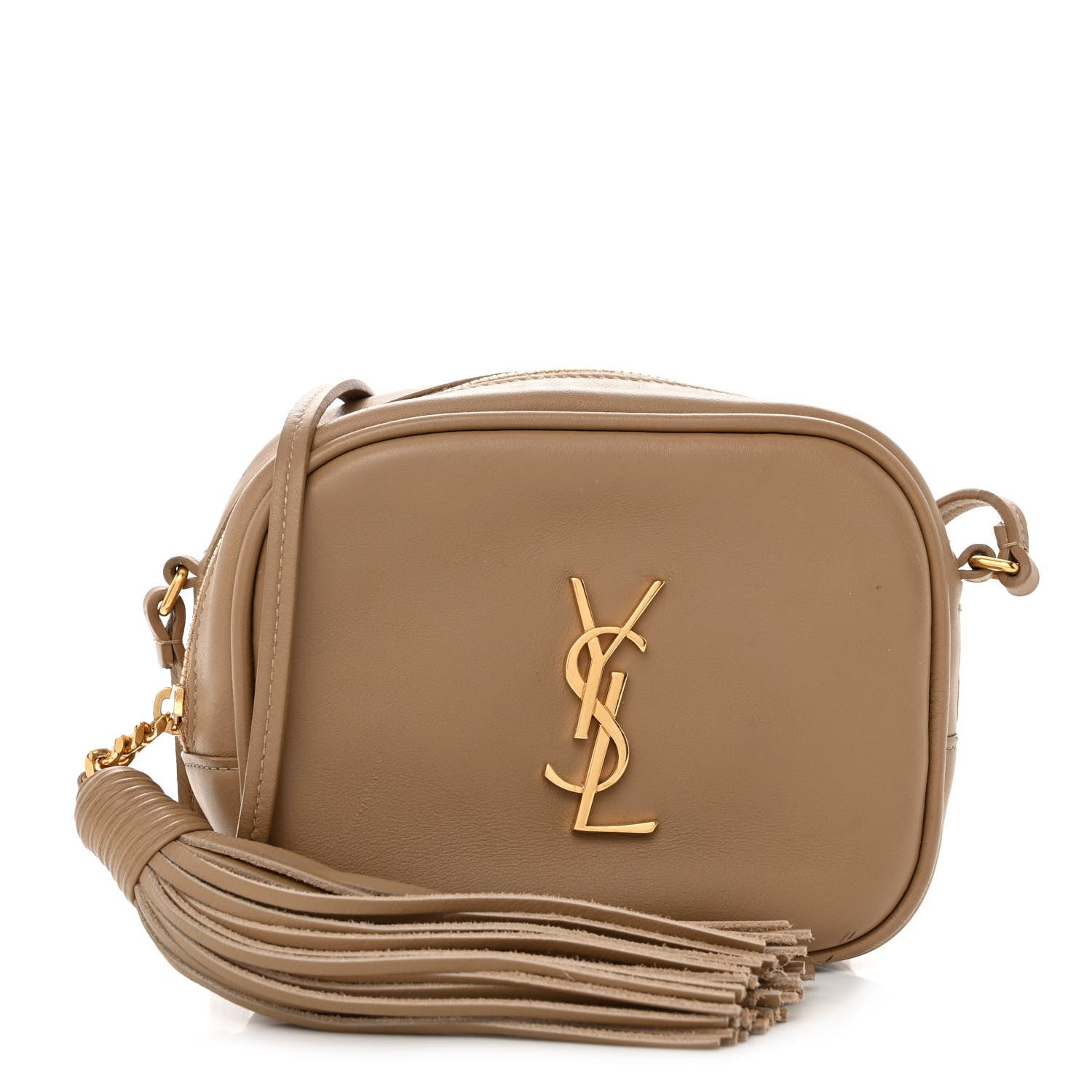 Saint Laurent Nappa Monogram Blogger Bag Deep Beige 1 of 10