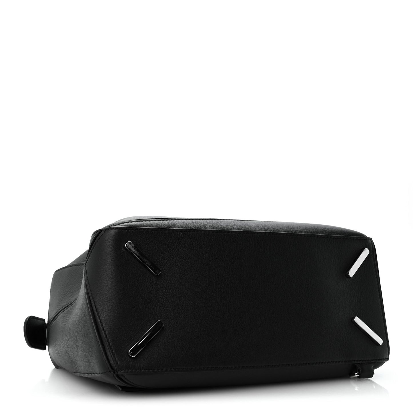 Calfskin Medium Puzzle Bag Black