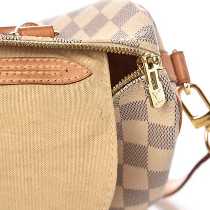 Louis Vuitton Damier Azur Speedy Bandouliere 25 9 of 24