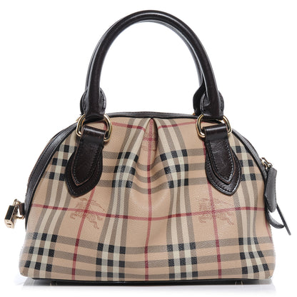 Burberry Haymarket Check Small Thornley Satchel 1 of 9