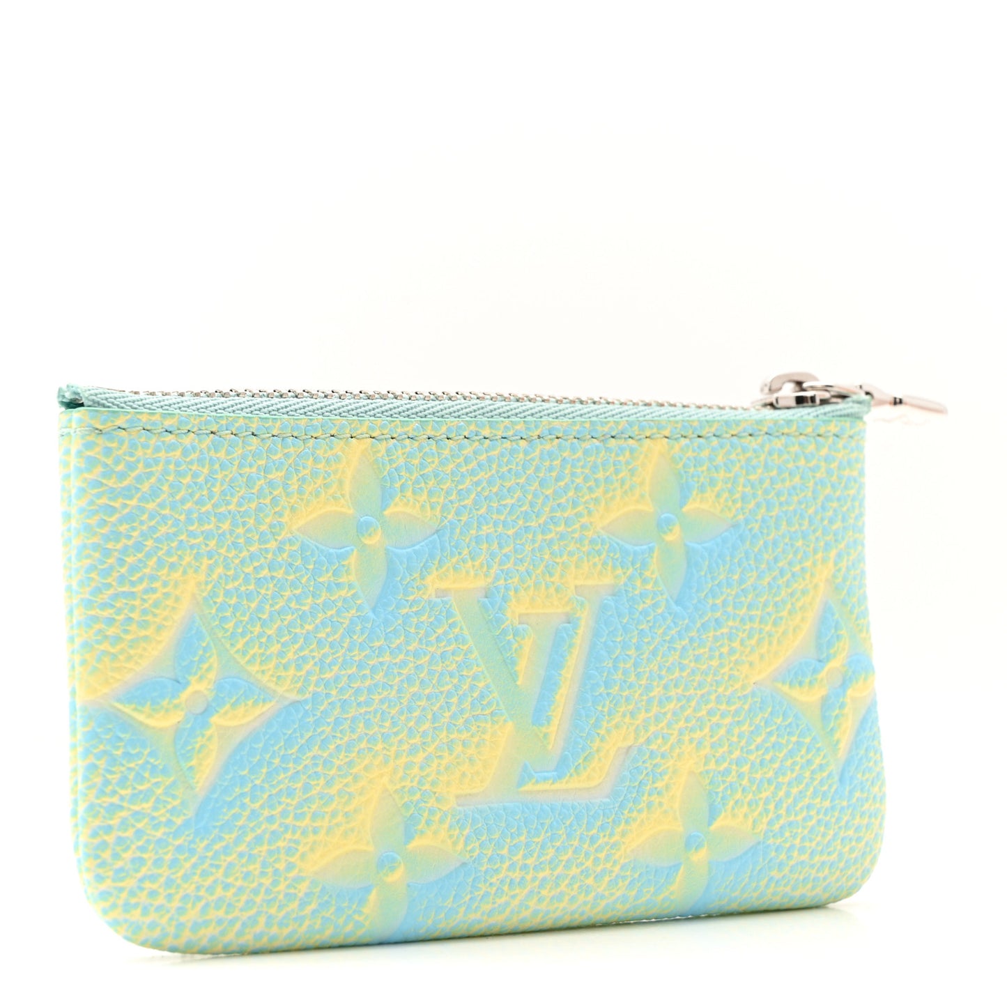 Empreinte Monogram Summer Stardust Key Pouch Water Green