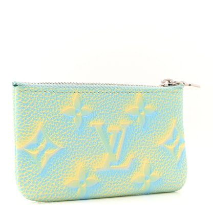 Louis Vuitton Empreinte Monogram Summer Stardust Key Pouch Water Green 3 of 7