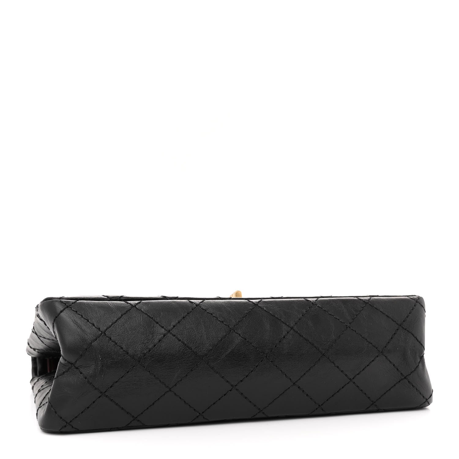 Chanel Aged Calfskin Quilted 2.55 Reissue 225 Flap Black 4 of 12