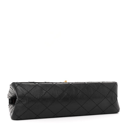 Chanel Aged Calfskin Quilted 2.55 Reissue 225 Flap Black 4 of 12