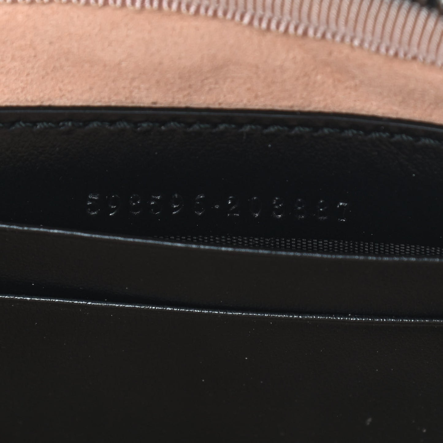 Calfskin Matelasse Mini GG Marmont Chain Crossbody Bag Black