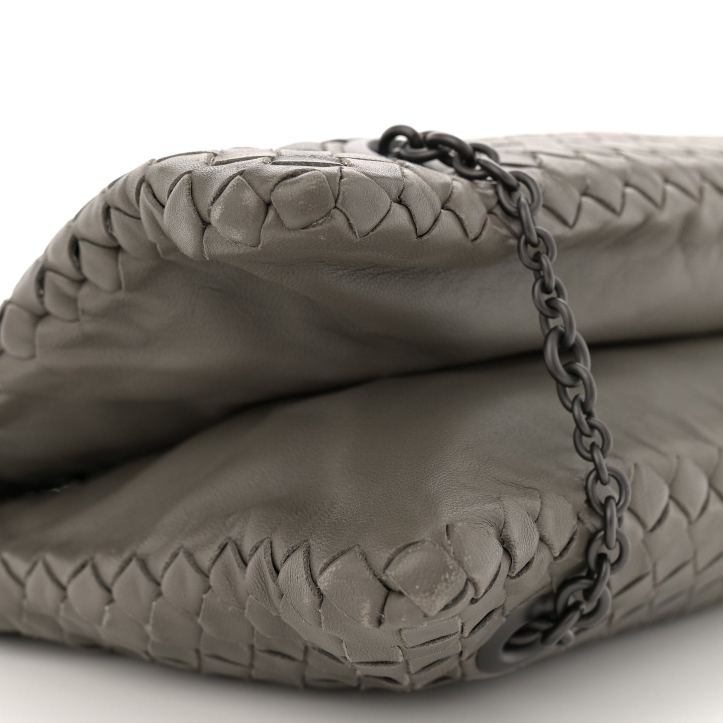 Nappa Intrecciato Duo Mud