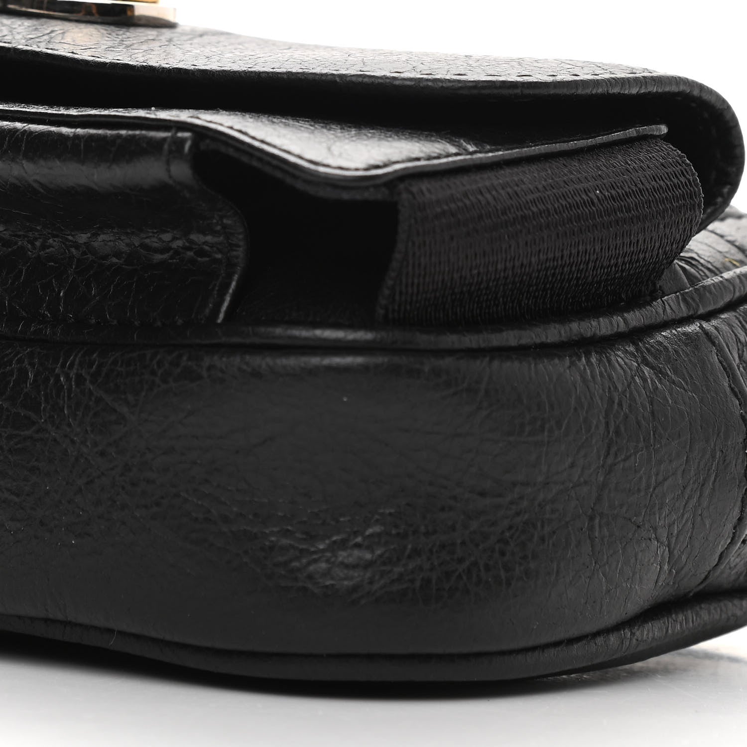 Gucci Fluffy Calfskin Mini Morpheus Belt Bag 90 36 Black 11 of 12