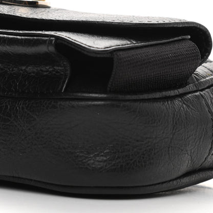 Gucci Fluffy Calfskin Mini Morpheus Belt Bag 90 36 Black 11 of 12