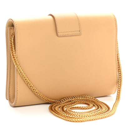 Saint Laurent Calfskin Small Classic Y Satchel Bag Beige 3 of 11