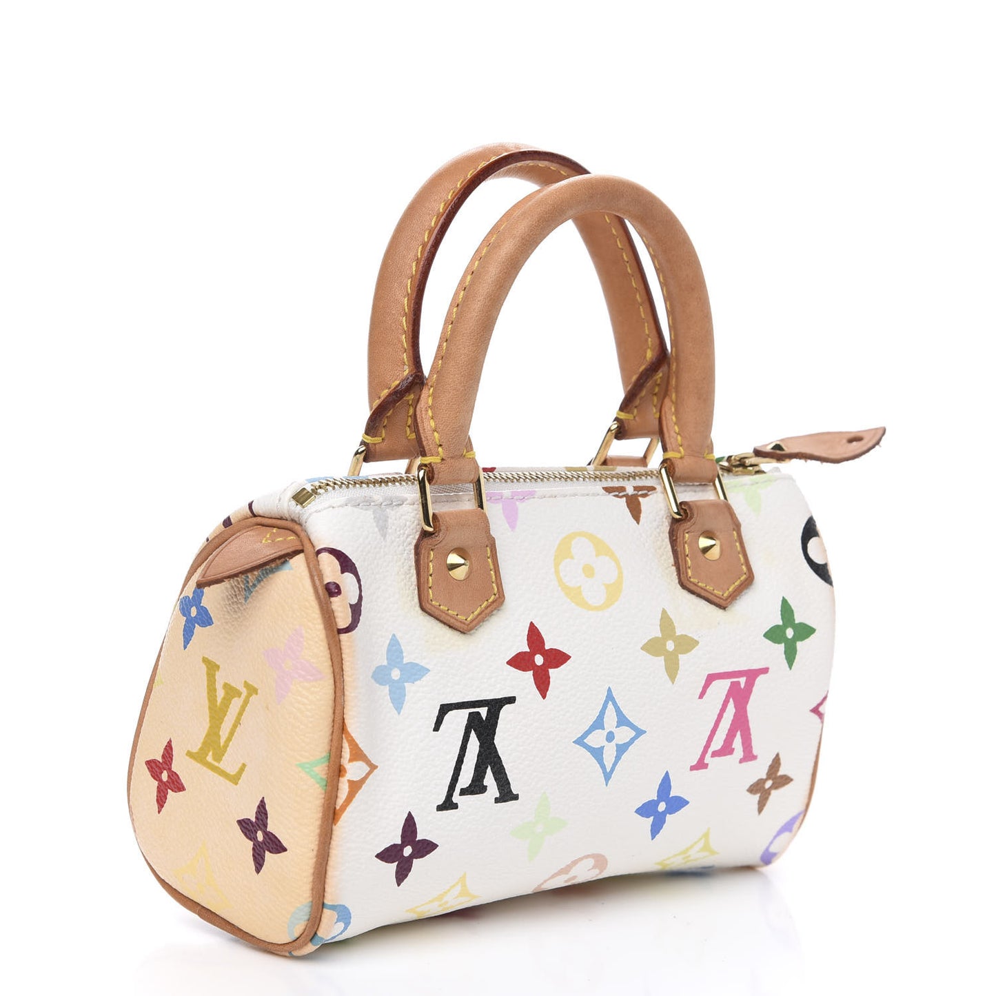 Monogram Multicolor Mini Sac HL Speedy White