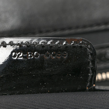 Christian Dior Patent Cannage New Lock Flap Black 8 of 14