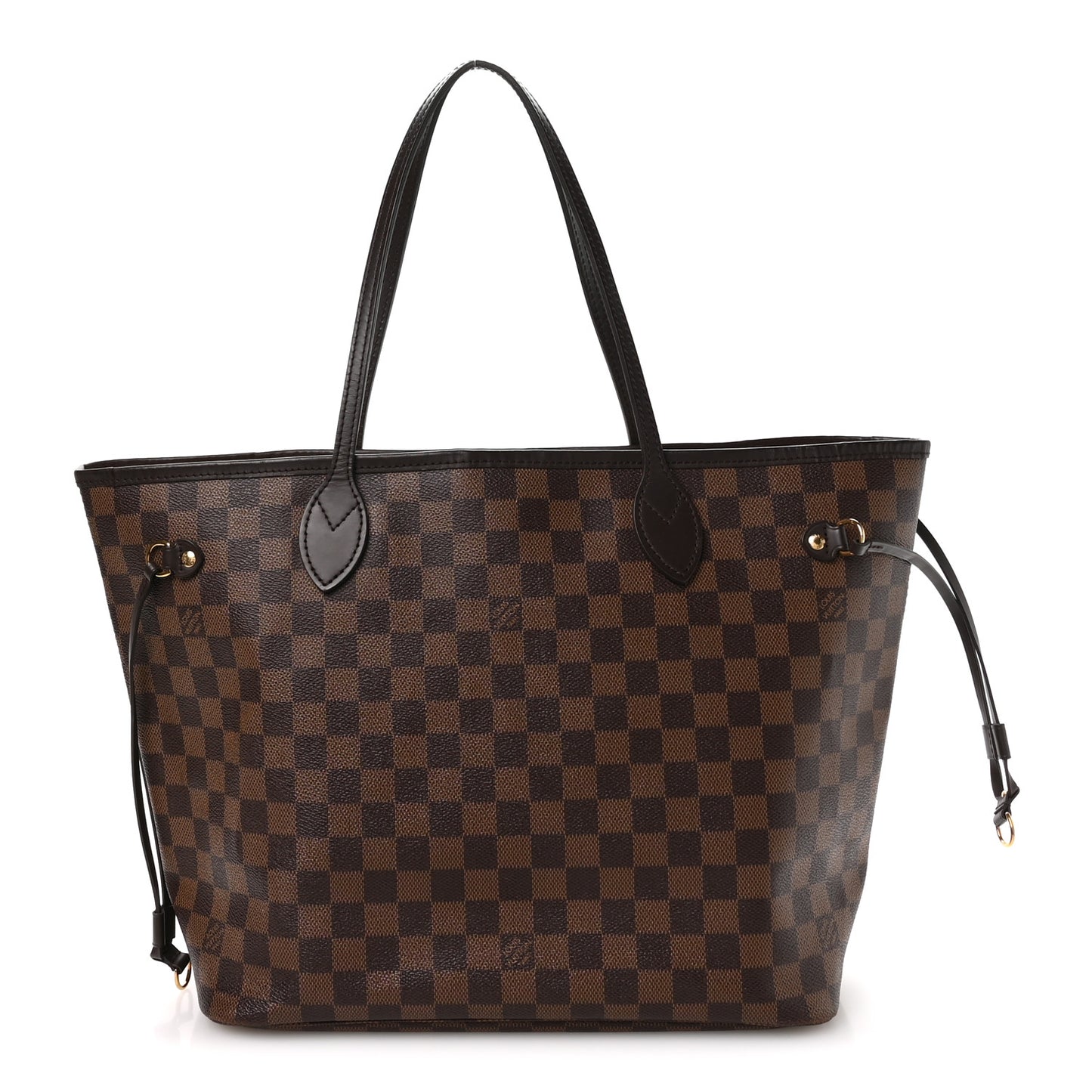 Damier Ebene Neo Neverfull MM Rose Ballerine