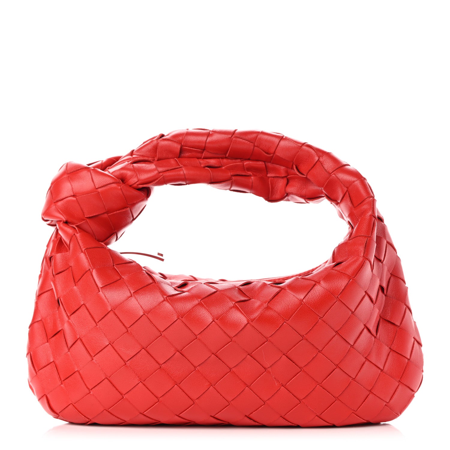 Bottega Veneta Nappa Intrecciato Mini Jodie Red 1 of 9