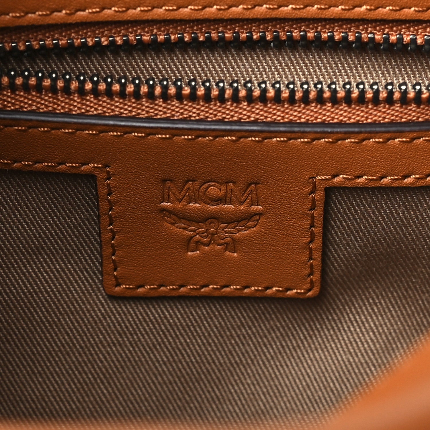 MCM Visetos Small Soft Berlin Cognac 6 of 10