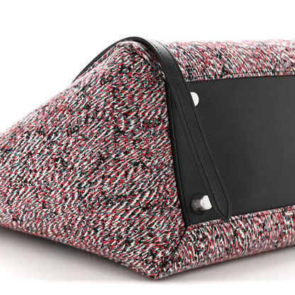 Celine Tweed Calfskin Small Belt Bag Black Multicolor 10 of 14