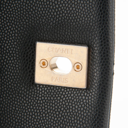 Chanel Caviar Quilted Mini Coco Handle Flap Black 6 of 7