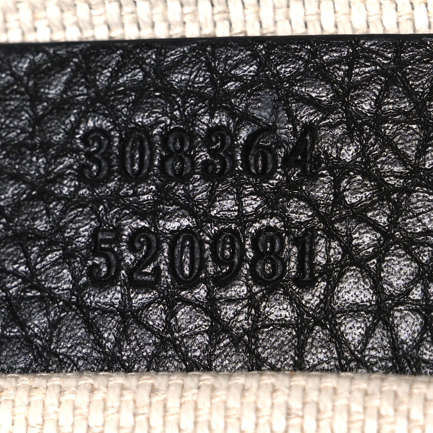 Pebbled Calfskin Small Soho Disco Bag Black