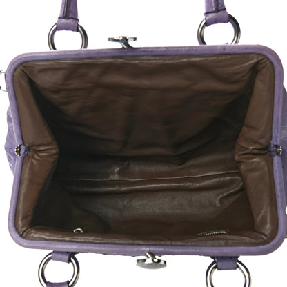Marc Jacobs Ostrich Stam Purple 5 of 11