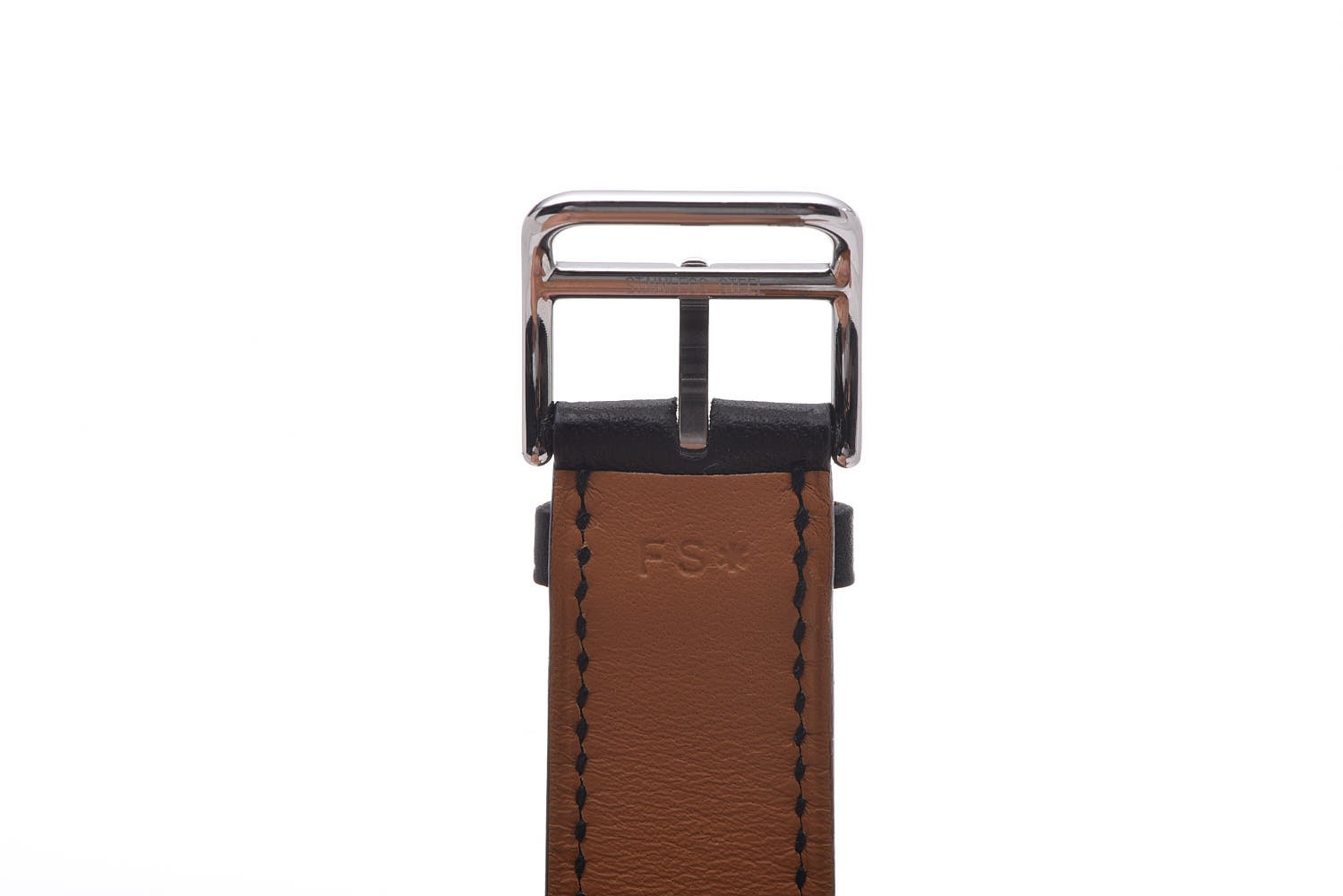 Hermes Stainless Steel Barenia Lacquer 26mm Heure H Hour Double Tour Quartz Watch Noir 12 of 13