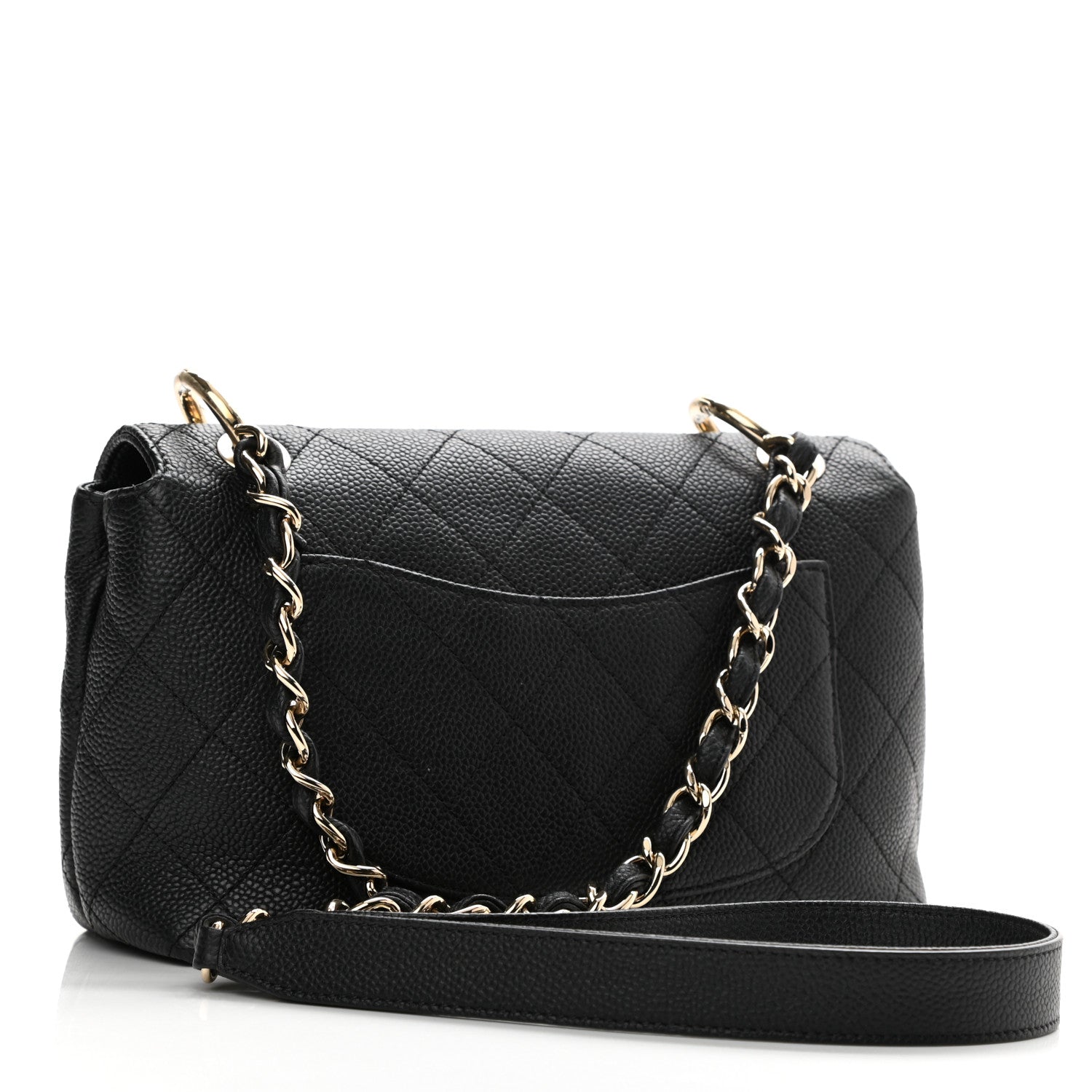 Chanel Caviar Quilted Small City Walk Flap Black 3 of 8