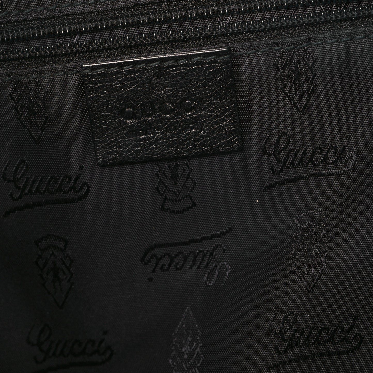 Guccissima Large New Ladies Web Hobo Black