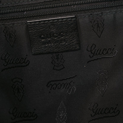 Gucci Guccissima Large New Ladies Web Hobo Black 6 of 15