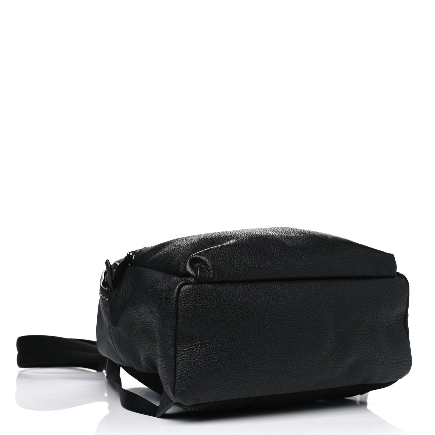 Cuoio Romano Selleria Monster Eyes Metal Stitch Backpack Black