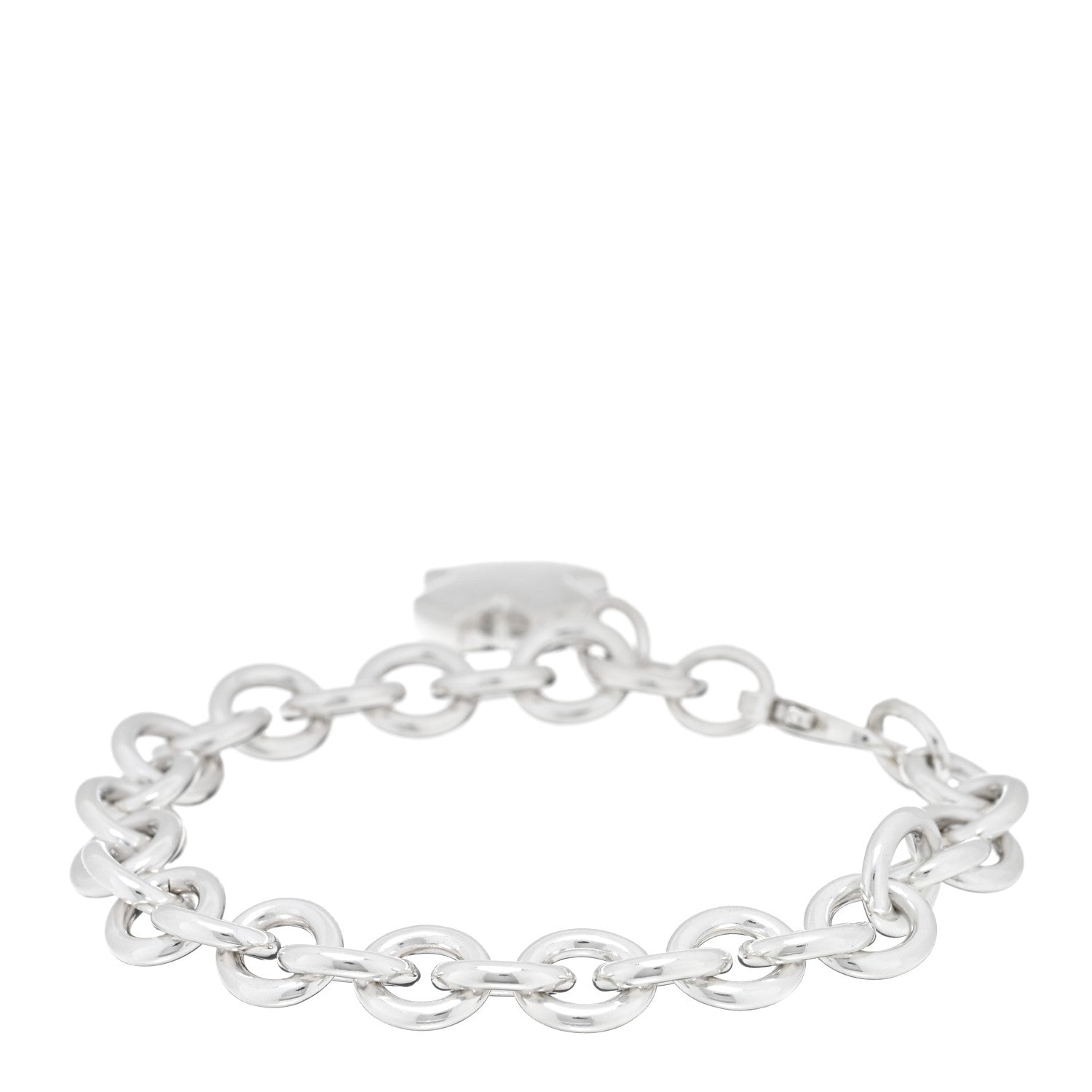 Tiffany Sterling Silver Cross Charm Bracelet 2 of 3