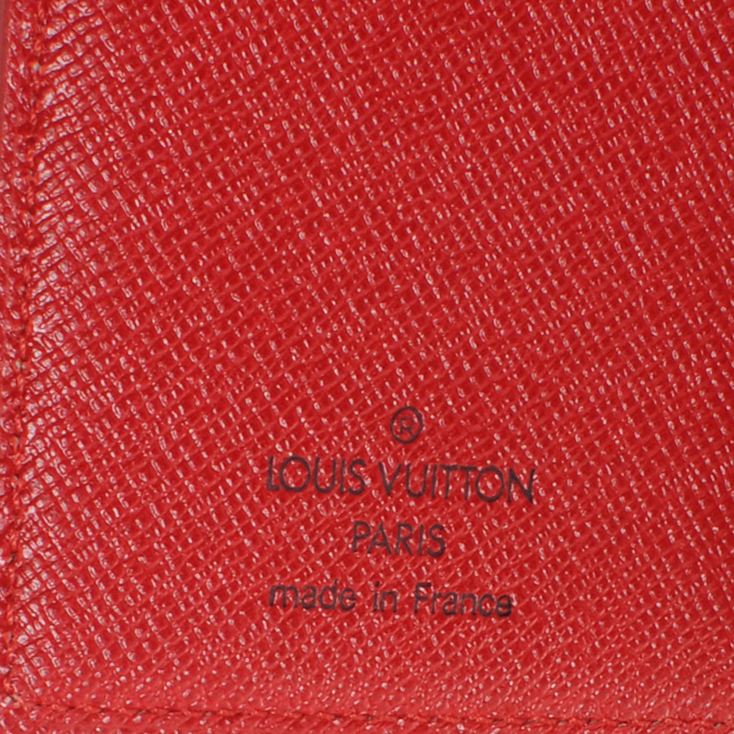 Louis Vuitton Epi Mini Agenda Rouge 7 of 8