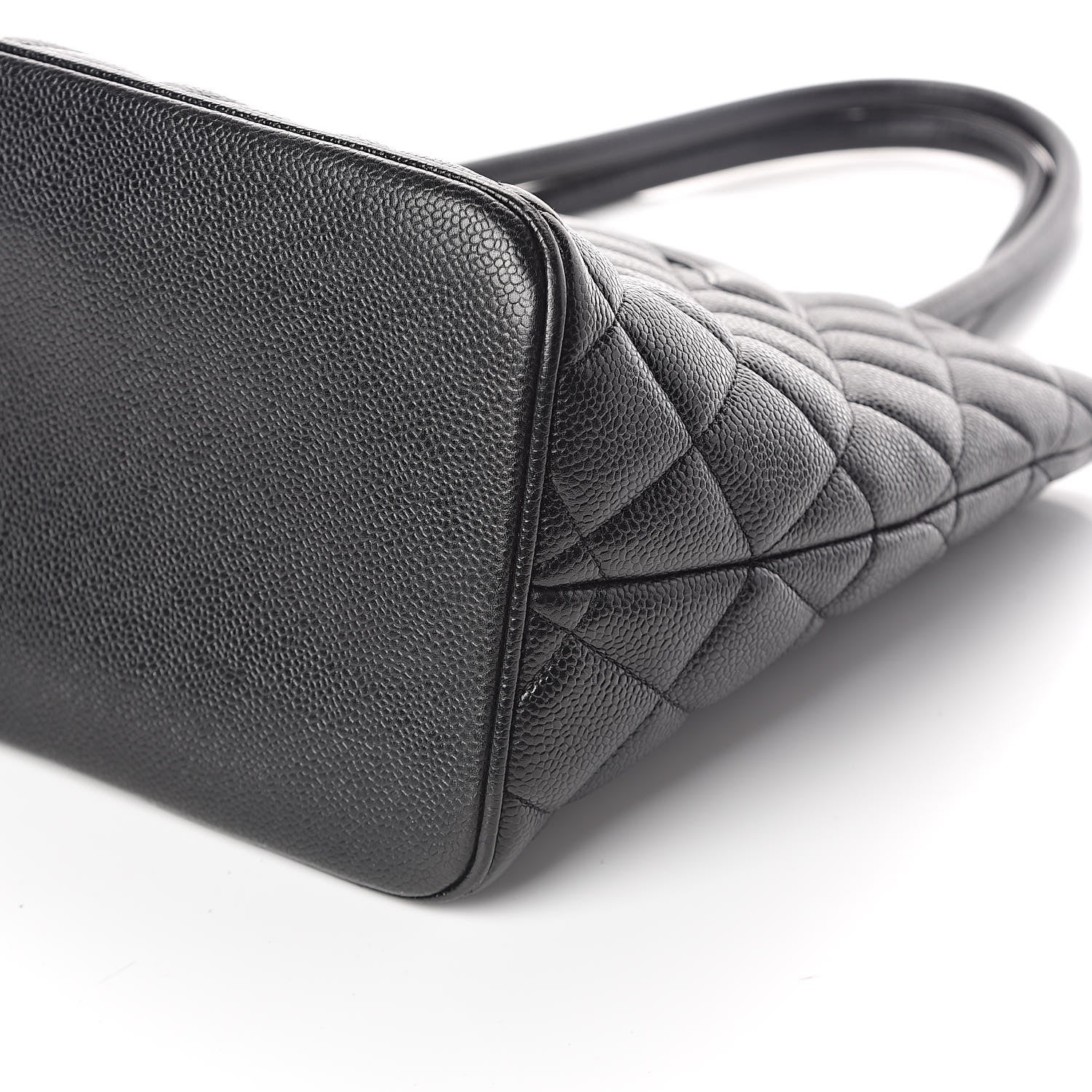 Chanel Caviar Quilted Medallion Tote Black 9 of 9
