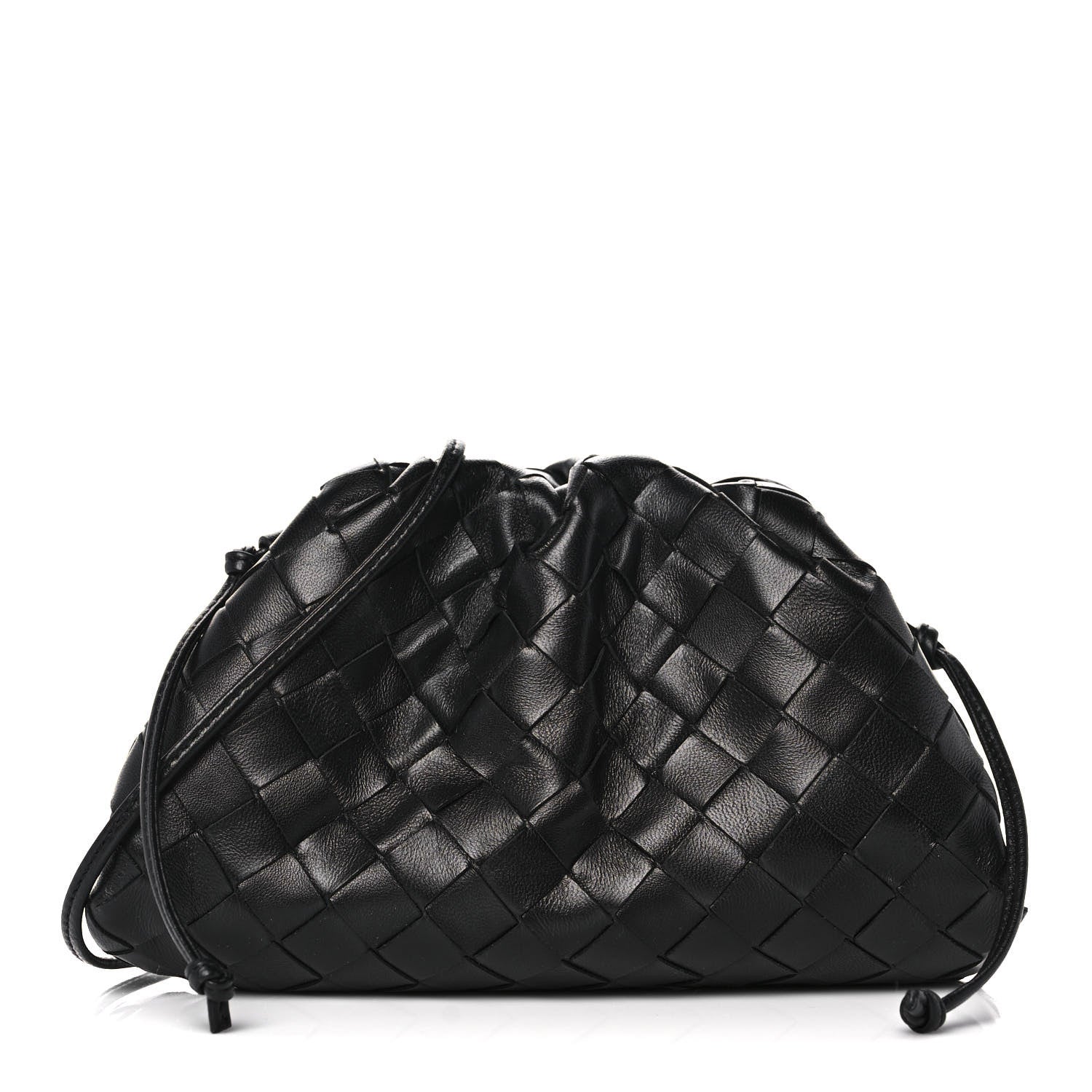 Bottega Veneta Nappa Intrecciato The Mini Pouch Black 1 of 14