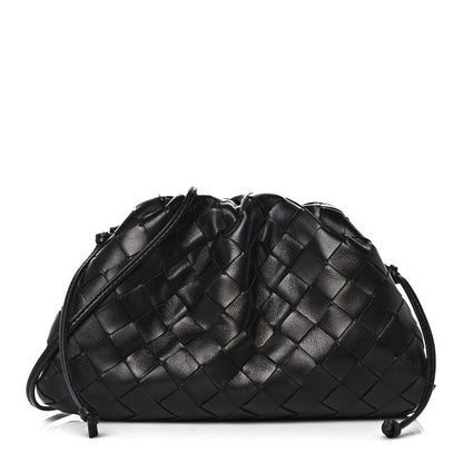 Bottega Veneta Nappa Intrecciato The Mini Pouch Black 1 of 14