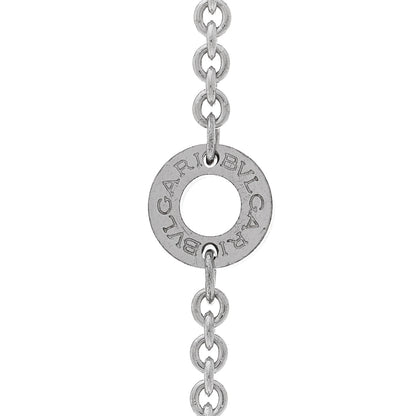 Bulgari Sterling Silver Ceramic Save The Children Pendant Necklace 4 of 5