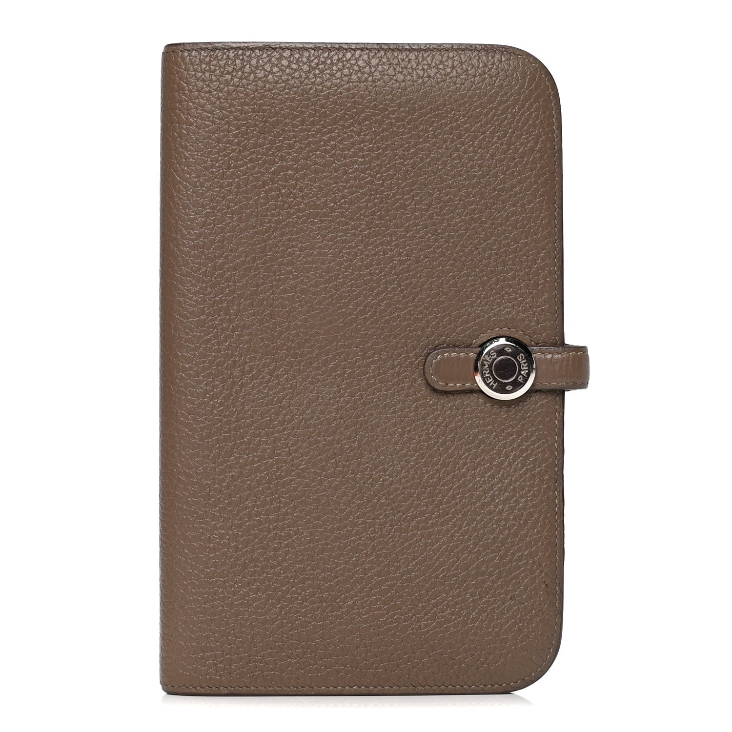 Hermes Togo Dogon Duo Wallet Etoupe 1 of 5