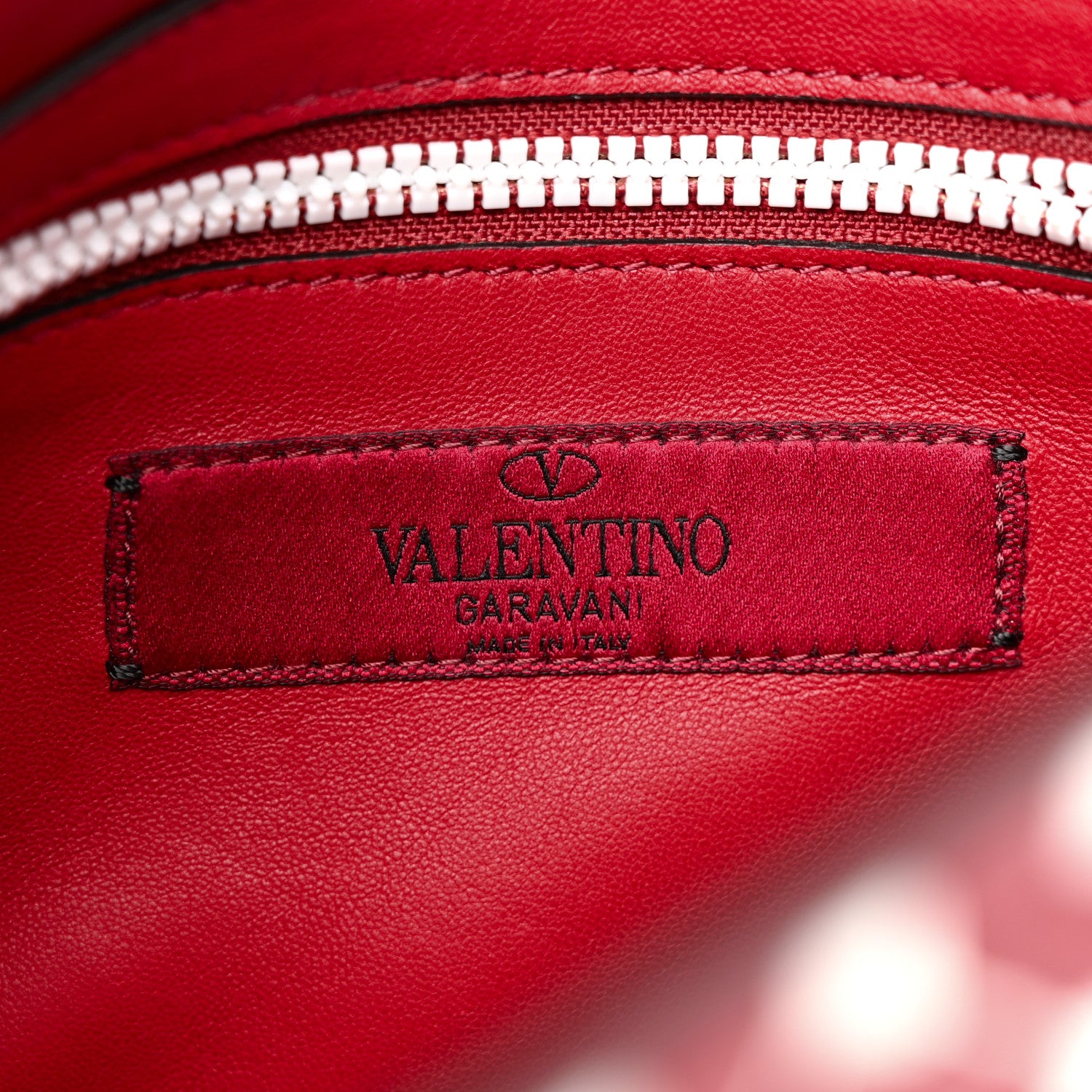 Valentino Garavani Lambskin Medium Free Rockstud Spike Shoulder Bag Rosso Valentino 6 of 12