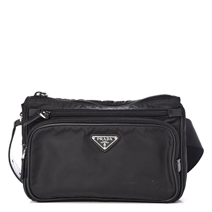 Prada Tessuto Nylon Belt Bag Black 1 of 11