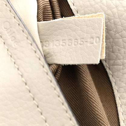 Chloe Calfskin Medium Marcie Round Crossbody Bag Dove 8 of 14