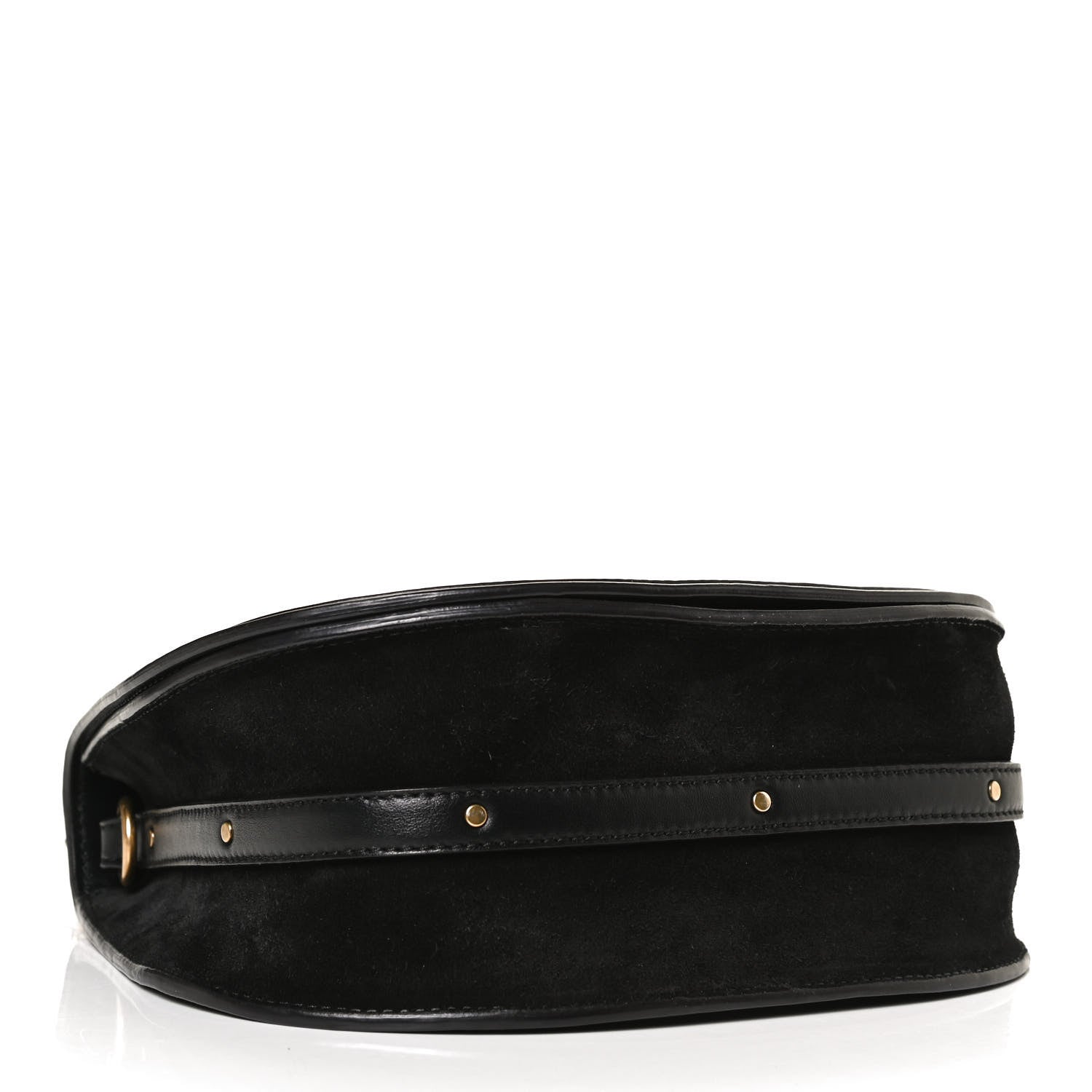 Chloe Calfskin Small Nile Bracelet Bag Black 4 of 13