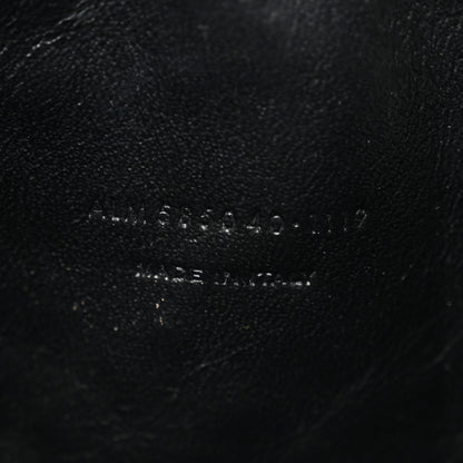 Saint Laurent Grain De Poudre Matelasse Monogram Mini Lou Camera Bag Black 7 of 11
