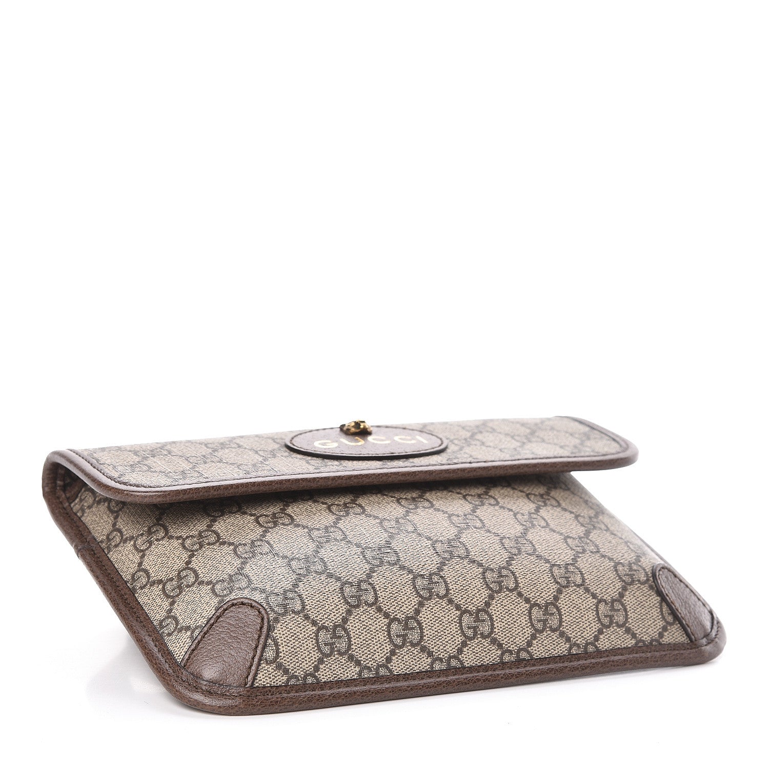 Gucci GG Supreme Monogram Neo Vintage Web Belt Bag Brown 4 of 10