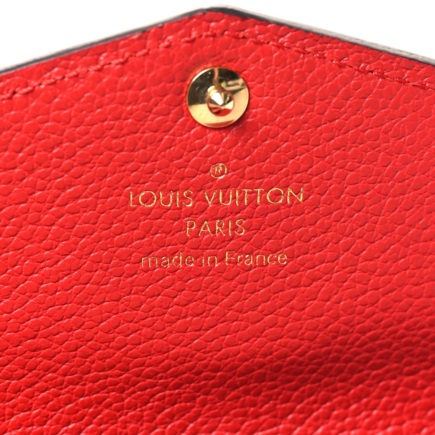 Empreinte Key Pouch Cherry