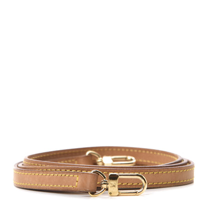Louis Vuitton Vachetta 12mm Long Shoulder Strap VVN 1 of 4