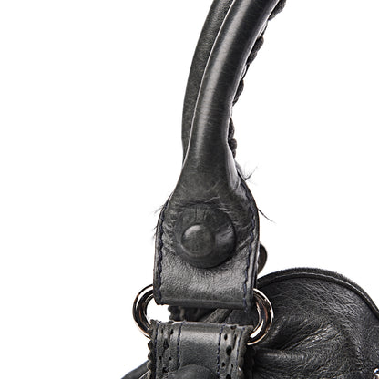 Balenciaga Agneau Giant Brogues Hardware Pompon Anthracite 9 of 18