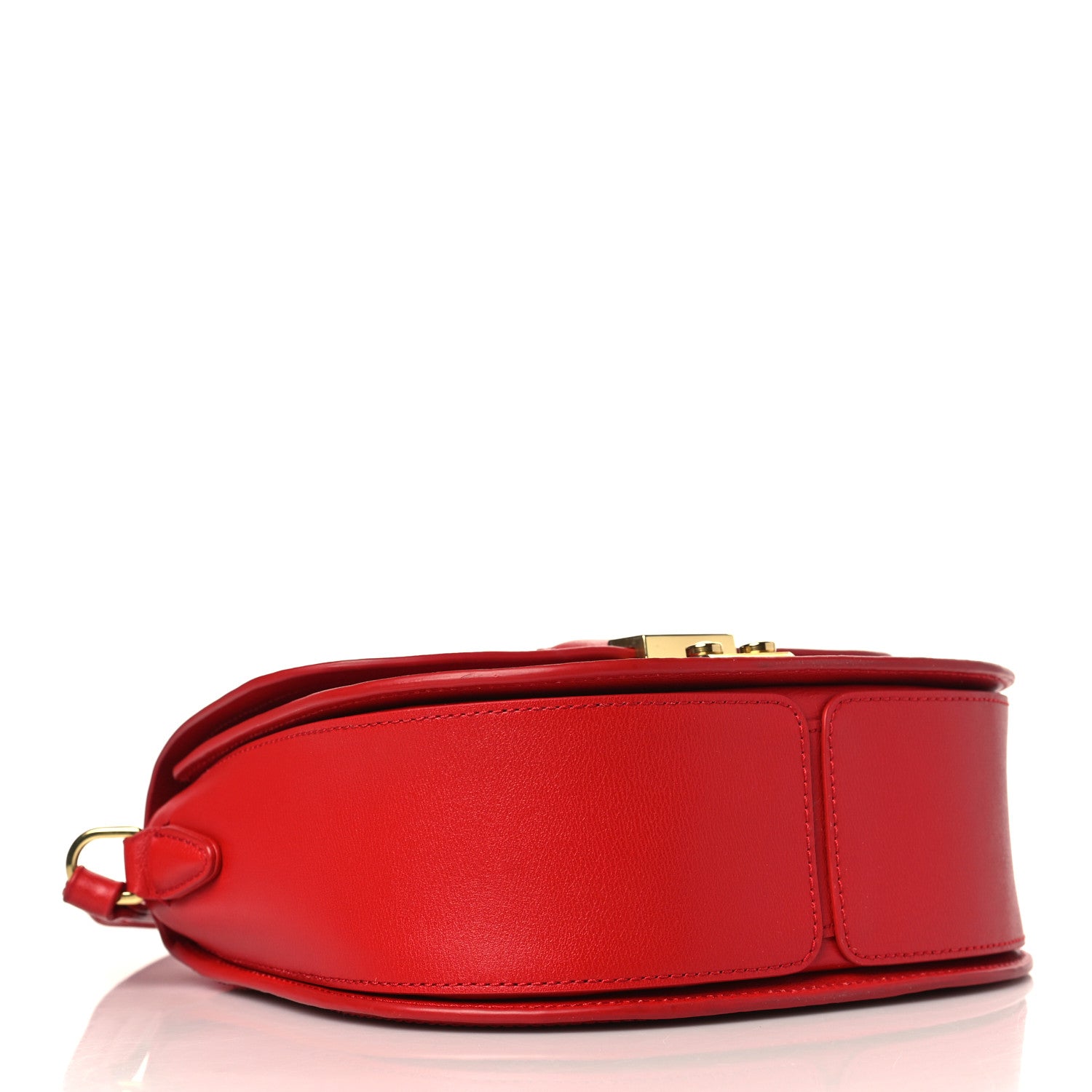 3.1 Phillip Lim Calfskin Mini Pashli Saddle Belt Bag Red 4 of 9